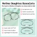 Shelucky Mother Daughter Bracelet, Mothers Day Gifts for Mom from Daughter in Birthday, Heart Bracelet Jewelry Set of 2 for Women Girls, Mother Daughter Gift-N009 2 heart br