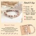 Shelucky Best Friend Gifts for Women, Natural Stone Beaded Friendship Bracelets, Birthday, Valentine's, Thanksgiving, Christmas Gifts for Women, Girls, Bestie Sister,BFF-N028 Best Friend Br