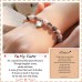 Shelucky Sister Gifts from Siter, Sister Beaded Bracelet for Women, Girls, Meaningful Gifts for Best Friend, Sister Birthday, Going Away, Distance, Christmas Gifts-N029 Sis Br